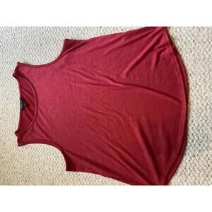 Banana Republic Women's XL Red Tank Top